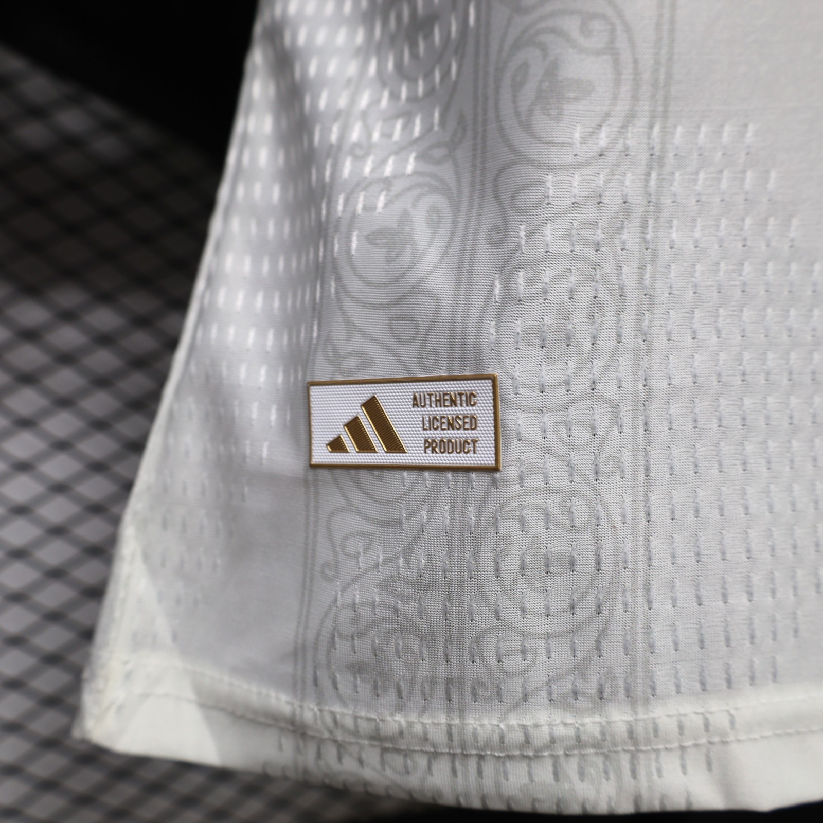 Al Nassr Riyadh Victory 26-27 Third White Gold Jersey With HUMAIN Sponsor - Player Version - UnitedFutballJersey