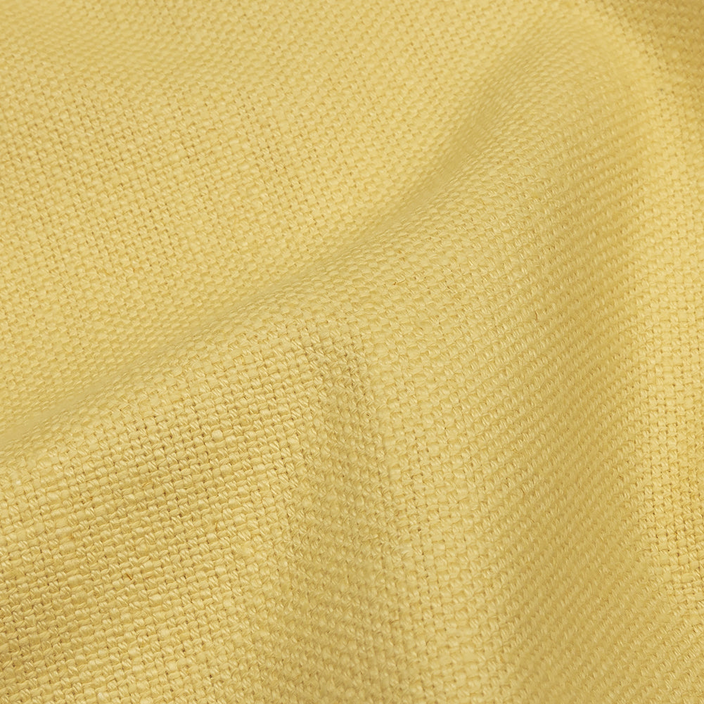 Heavyweight Linen Woven - Lemon - British Imported - Joann Fabrics
