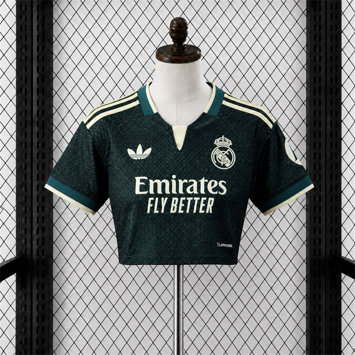 Women's Real Madrid 26-27 Away Cropped Jersey - Fans Version - UnitedFutballJersey