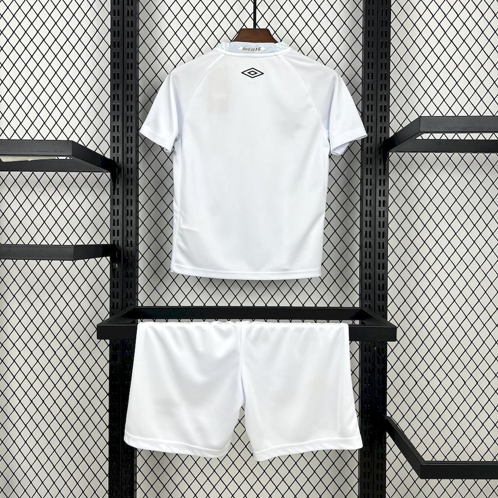 2025/2026 Santos Home Football Jersey 1:1 Thai Quality Kids Size