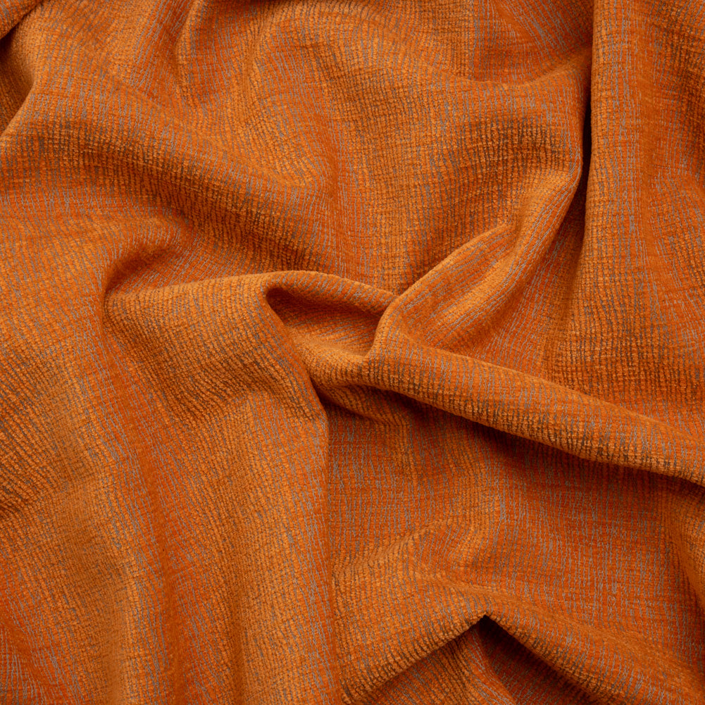 Chenille Upholstery Woven with Latex Backing - Nectarine - Lovell Collection - Joann Fabrics