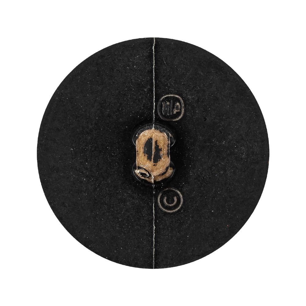 Italian Chocolate Plum and Canteen Weathered Faux Leather Shank Back Button - 48L/30.5mm - Joann Fabrics
