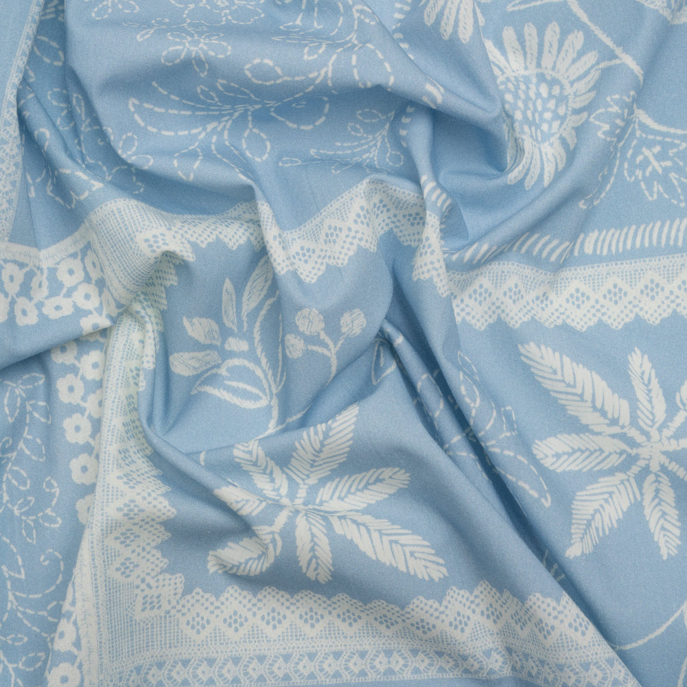 Mood Exclusive Needlepoint Skies Cotton Poplin - Joann Fabrics