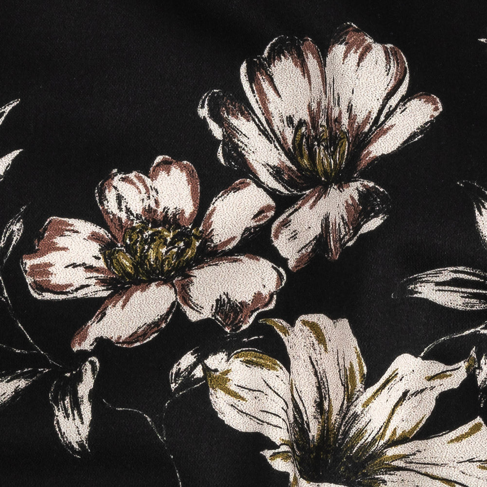Mood Exclusive Night Blooming Stretch Cotton Sateen - Joann Fabrics