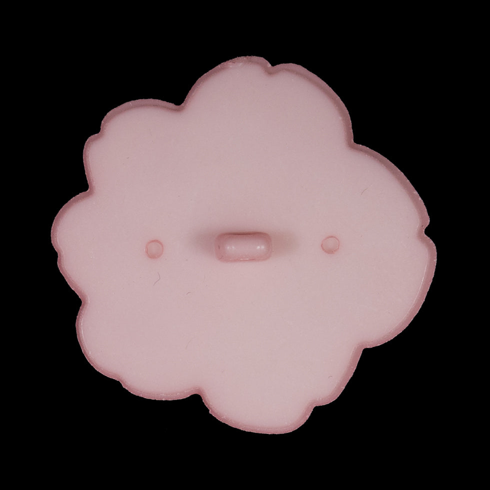 Italian Pink Flower Shank Back Button - 54L/34mm - Joann Fabrics
