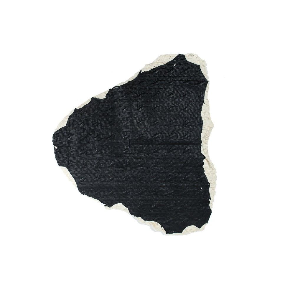 Phillip Lim Small Black and Ivory Bonded Lamb Leather and Wool Knit - Joann Fabrics