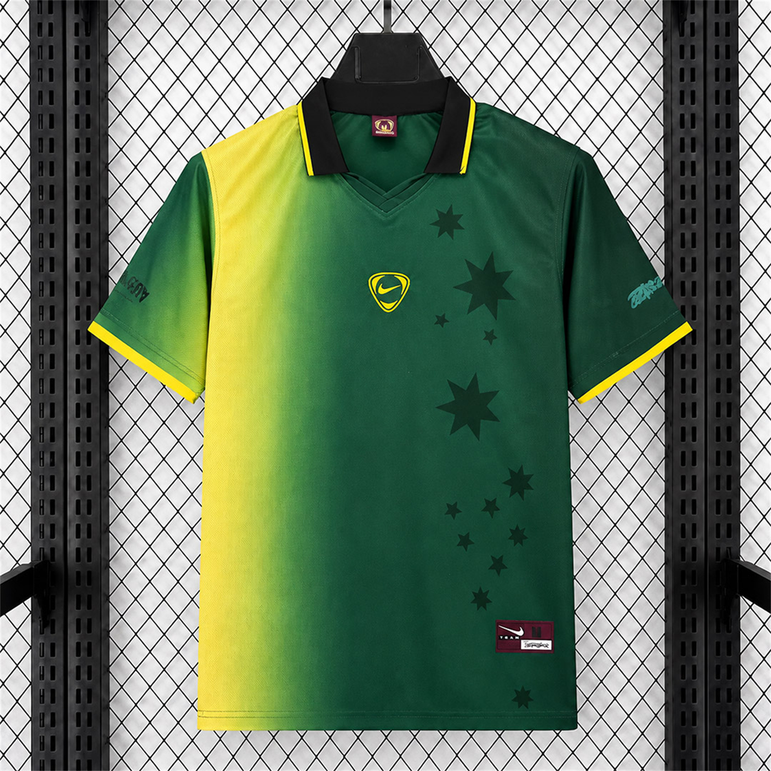 Australia 2026 x Cactus Jack Total 90 Retro Style Jersey - Fans Version - UnitedFutballJersey