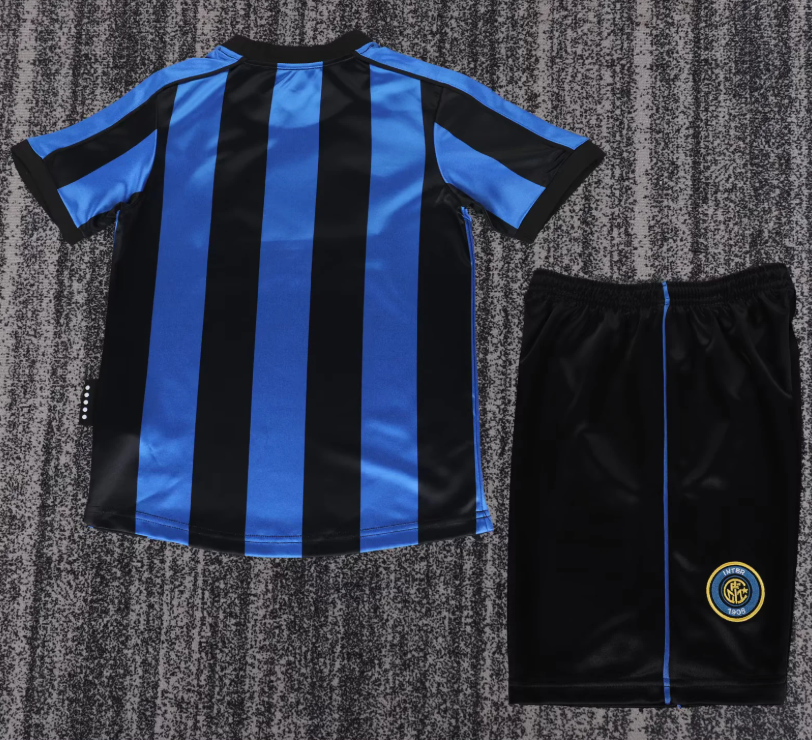 1999-2000 Retro Inter Milan Home Football Jersey 1:1 Thai Quality Kids Size