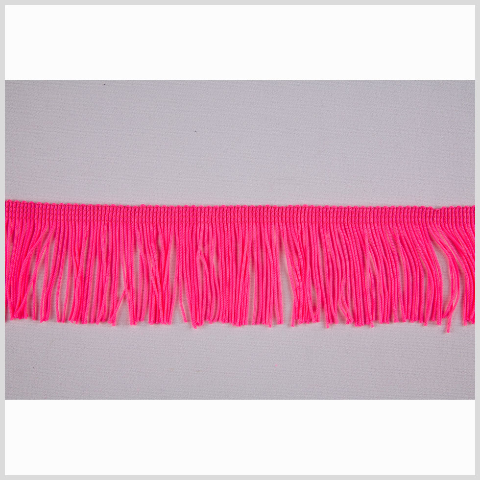 Pink Glo Chainette Fringe - 2