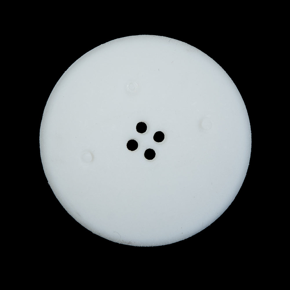 White Textured Concaved Plastic Button - 44L/28mm - Joann Fabrics