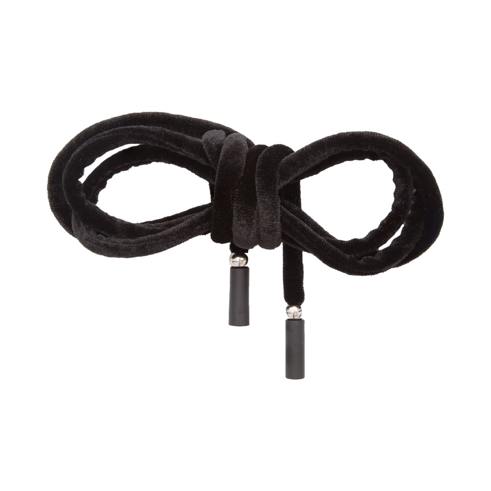 Italian Black Velvet Drawstring - 49
