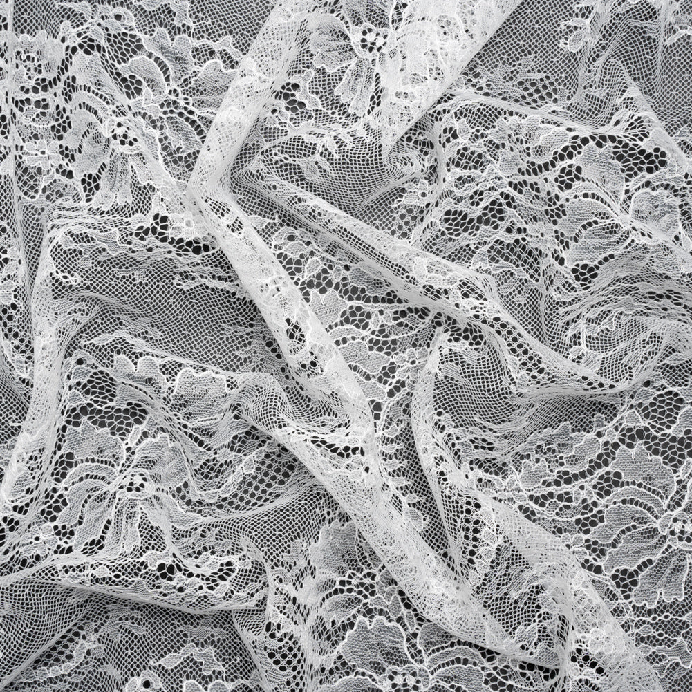 Chantilly Lace - Lustrous White Floral Vines - Joann Fabrics