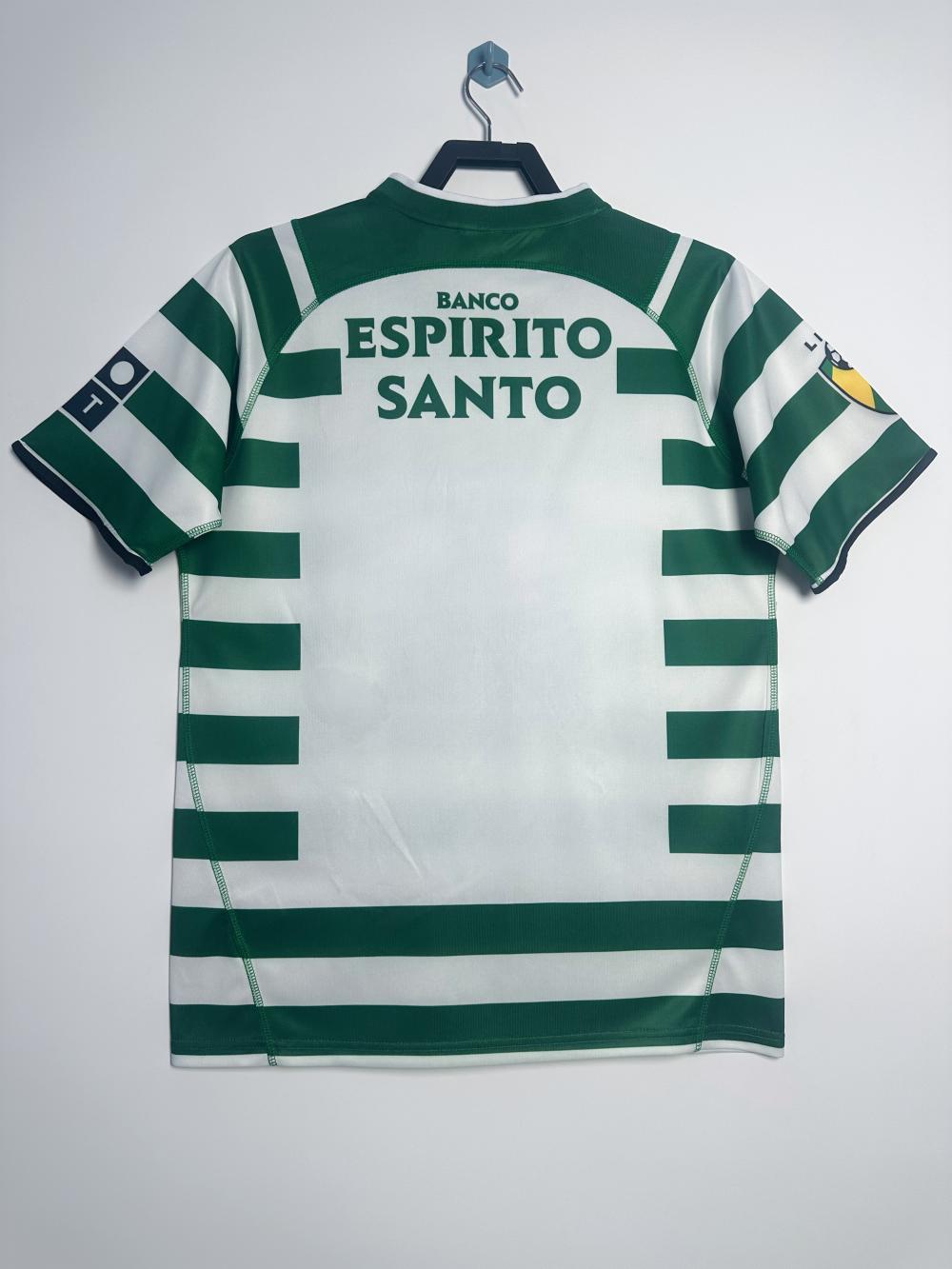 2003-2004 Retro Sporting Lisbon Home Football Shirt 1:1 Thai Quality