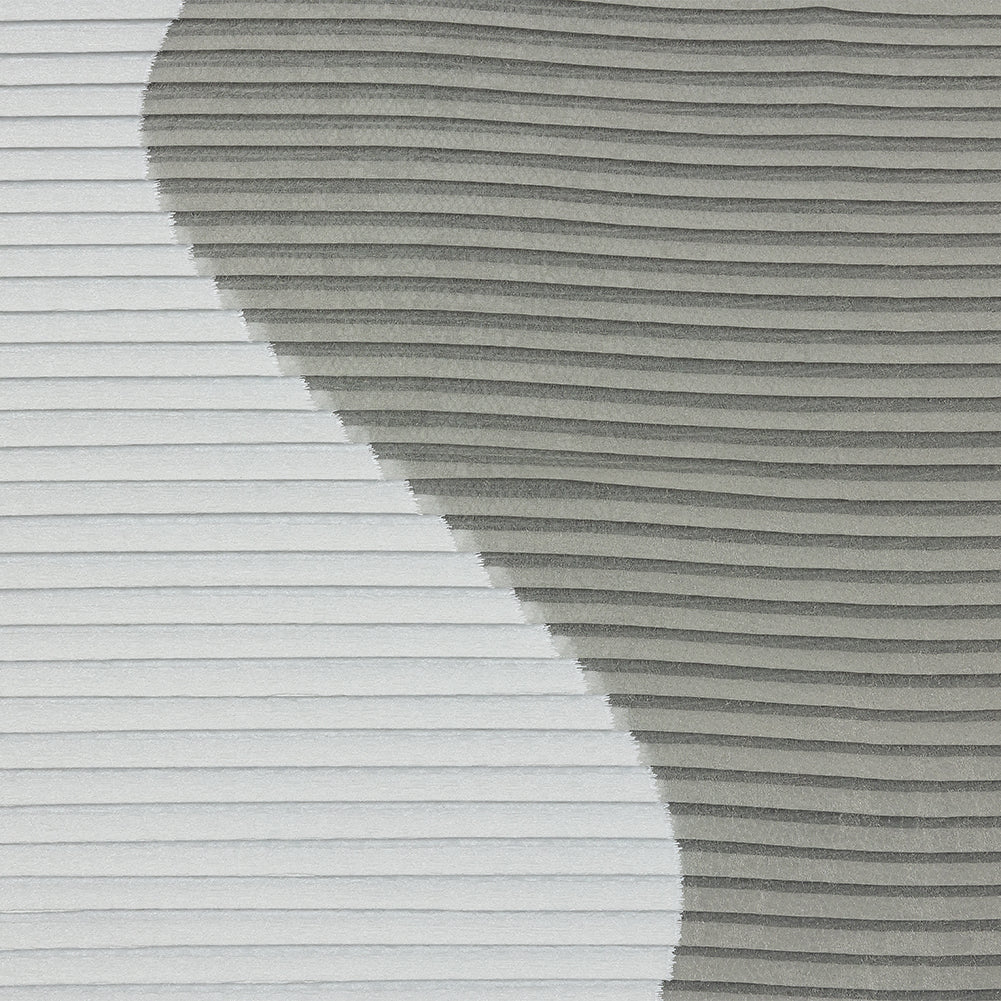 Metallic White Waves Pleated Luxury Burnout Brocade - Joann Fabrics
