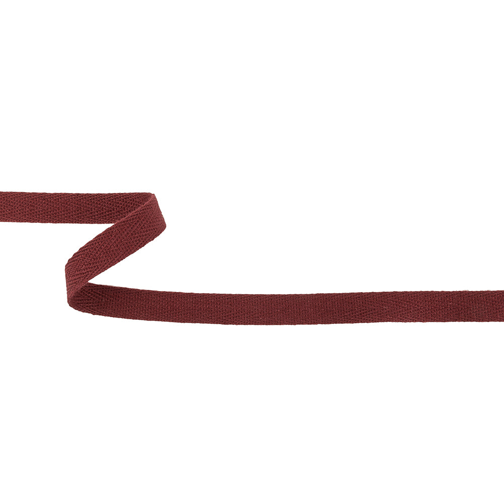 Tibetan Red Cotton Twill Tape - 0.5