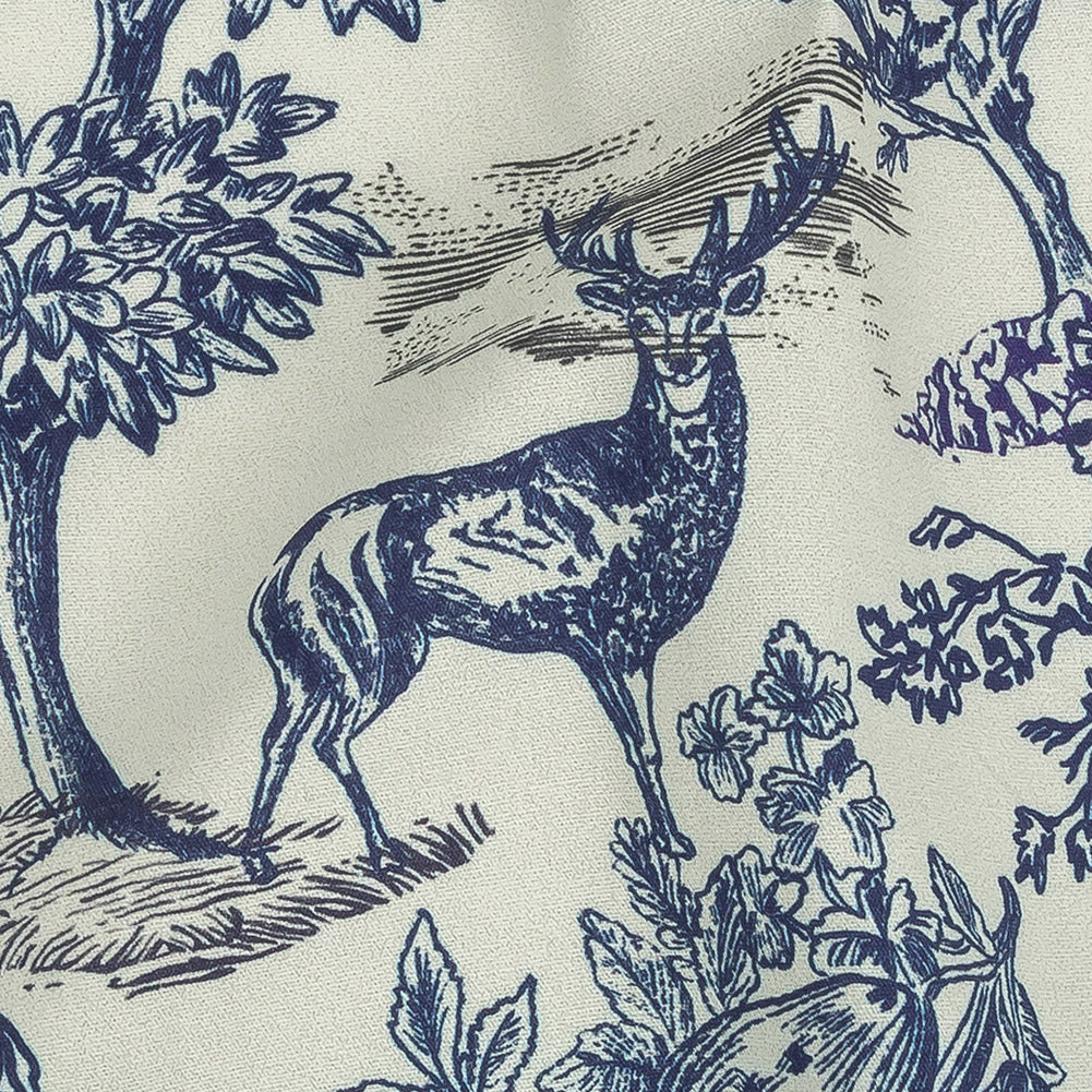 Mood Exclusive White Tender Tableau Stretch Cotton Poplin - Joann Fabrics