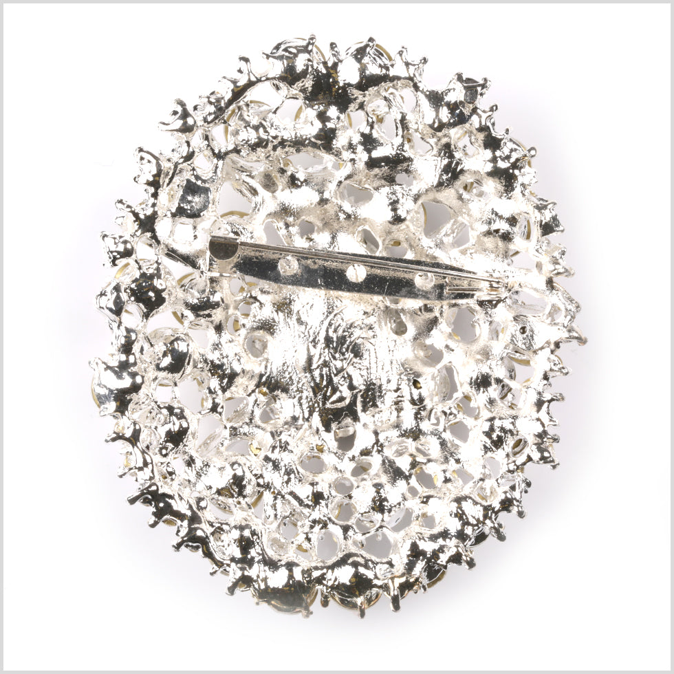 Rhinestone Brooch - 3.125