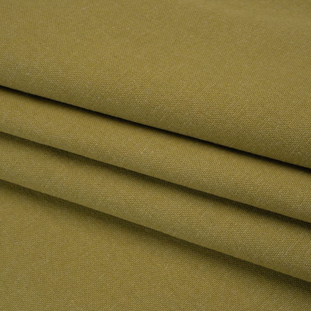 Double Wide Brushed Cotton and Linen Woven - Olive - British Imported - Joann Fabrics