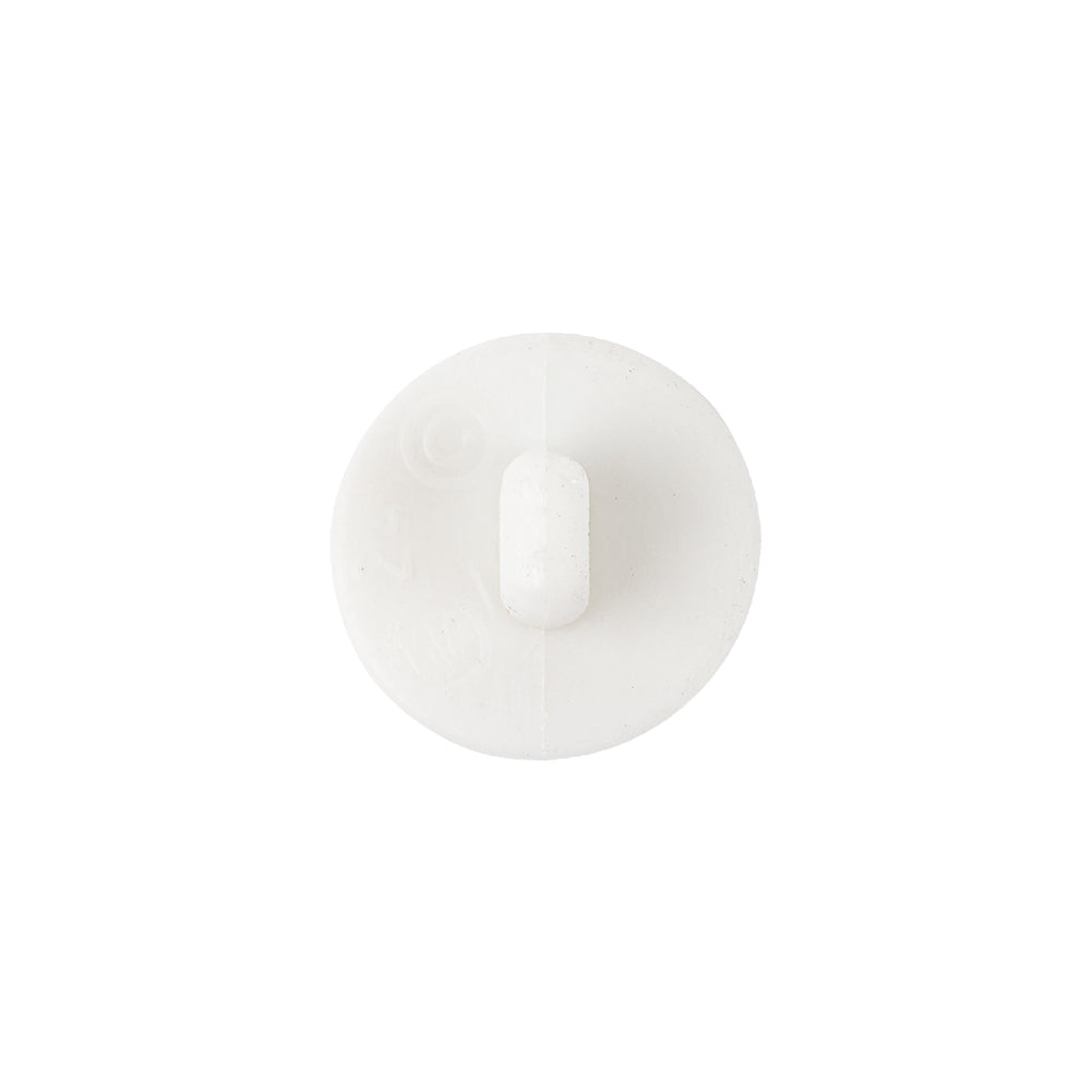 White Plastic Button - 24L/15mm - Joann Fabrics