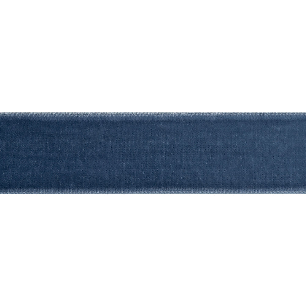 Stretch Velvet Ribbon Trim Made in Italy - 0.875