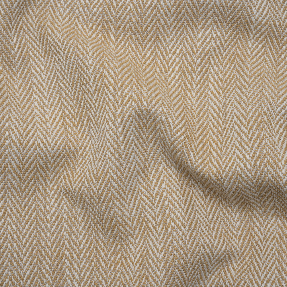 Recycled Polyester Home Decor Twill - Maize Herringbone - British Imported - Joann Fabrics