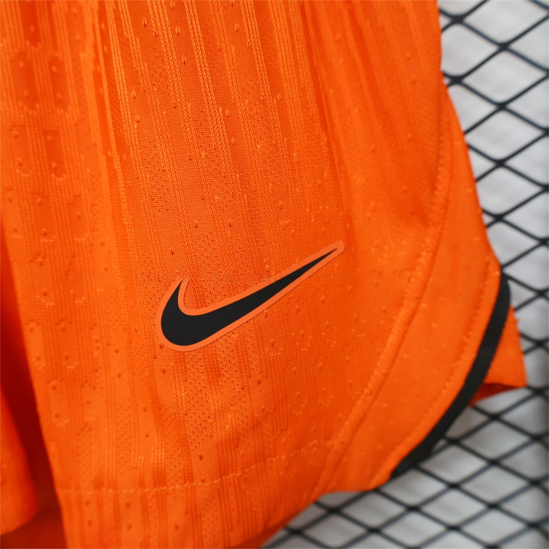 Netherlands 2026 Home Shorts - Player Version - UnitedFutballJersey