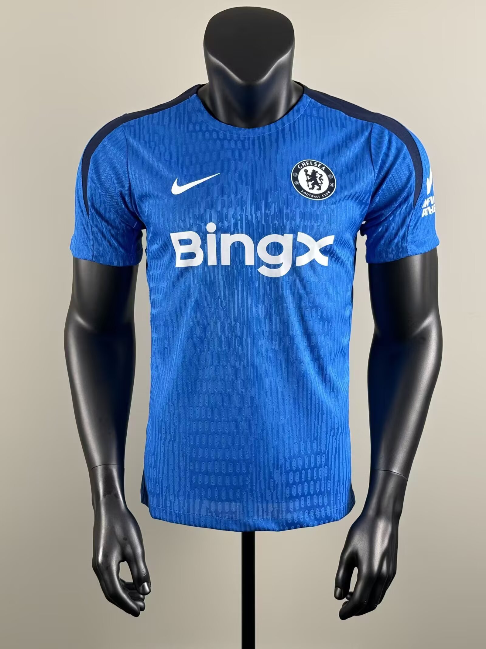 2025/2026 Player Version Chelsea Training clothes Blue Football Shirt 1:1 Thai Quality