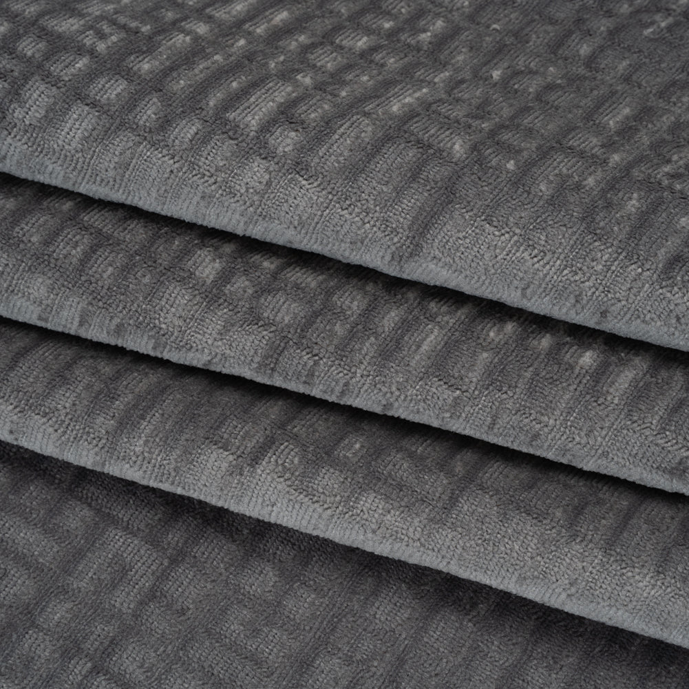 Polyester Upholstery Chenille - Steel Grid Texture - Carolina Collection - Joann Fabrics