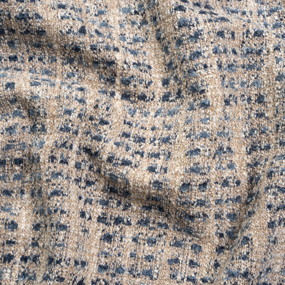 Tweedy Upholstery Boucle - Indigo - Torlea Collection - Joann Fabrics