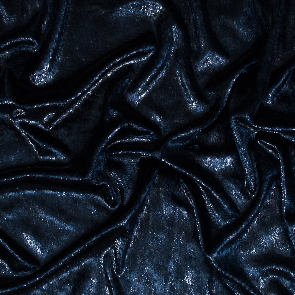 Metallic Velvet - Navy - Ava Collection - Joann Fabrics