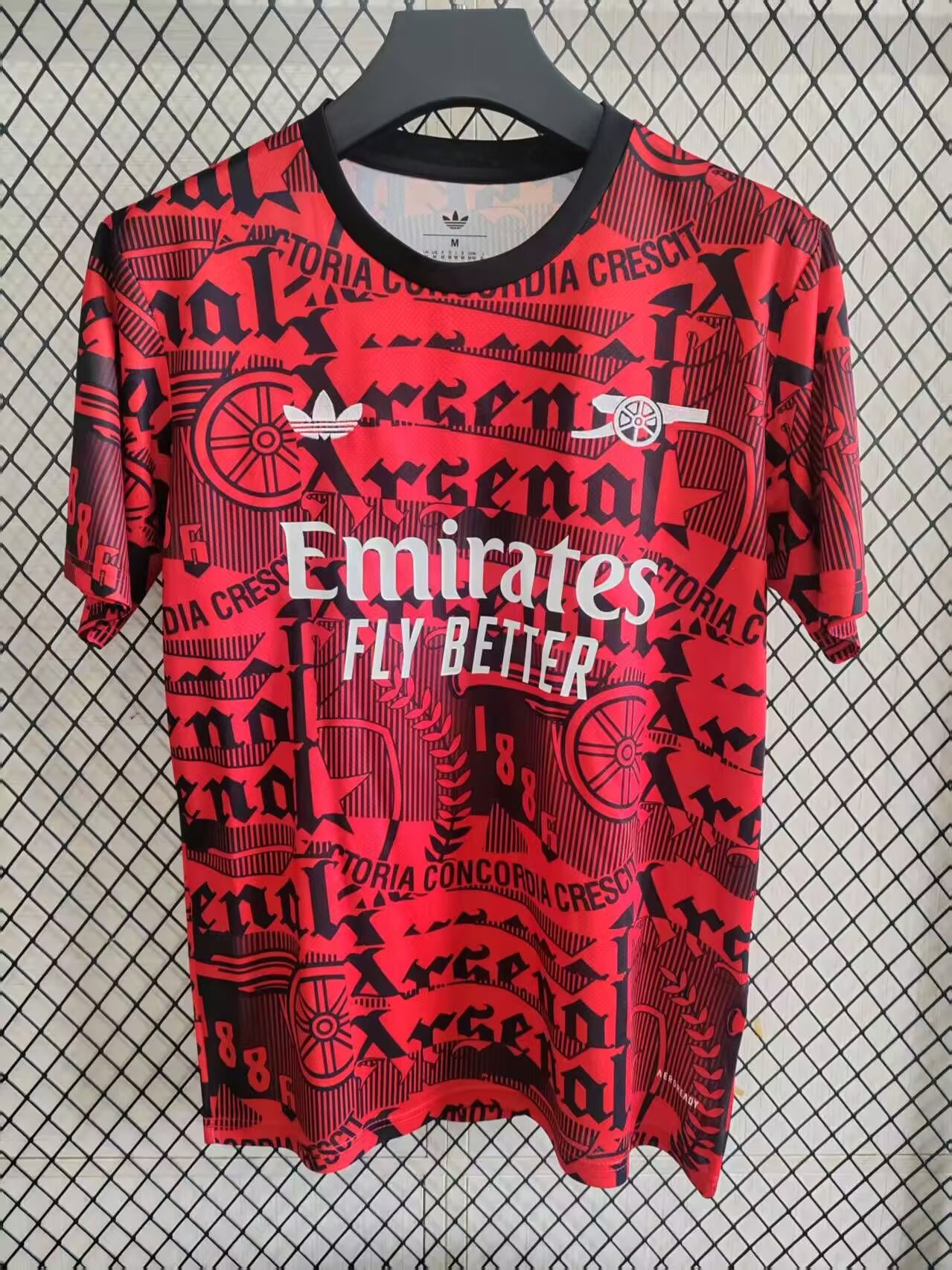 2025/2026 Arsenal Training clothes Red Football Jersey 1:1 Thai Quality