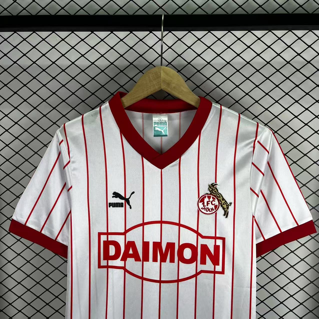 1985/1986 Retro FC Köln Home Football Jersey 1:1 Thai Quality