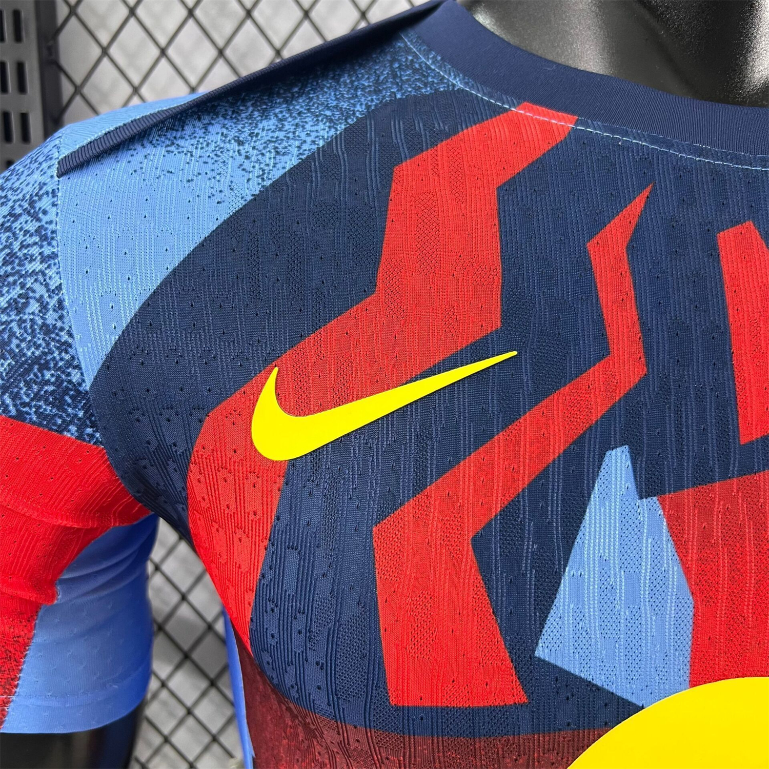 Barcelona 25-26 Mottled Colors Pre-Match Jersey - Player Version - UnitedFutballJersey