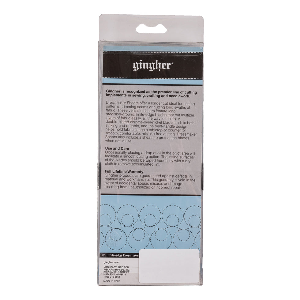 Gingher Knife Edge Dressmaker Shears - 8