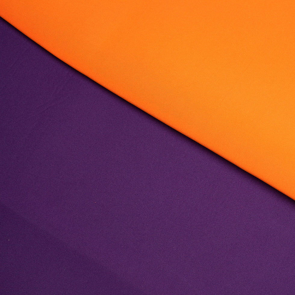Carrot/Imperial Purple Double-Faced Neoprene/Scuba Fabric - Joann Fabrics