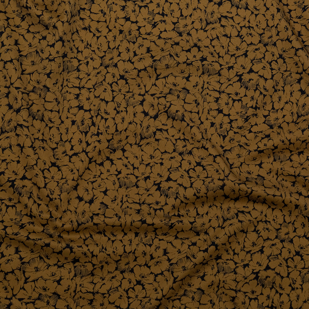Stretch Cotton Sateen - Dijon Floral - Poppy Paradise Print - Mood Exclusive Serengeti Collection - Joann Fabrics