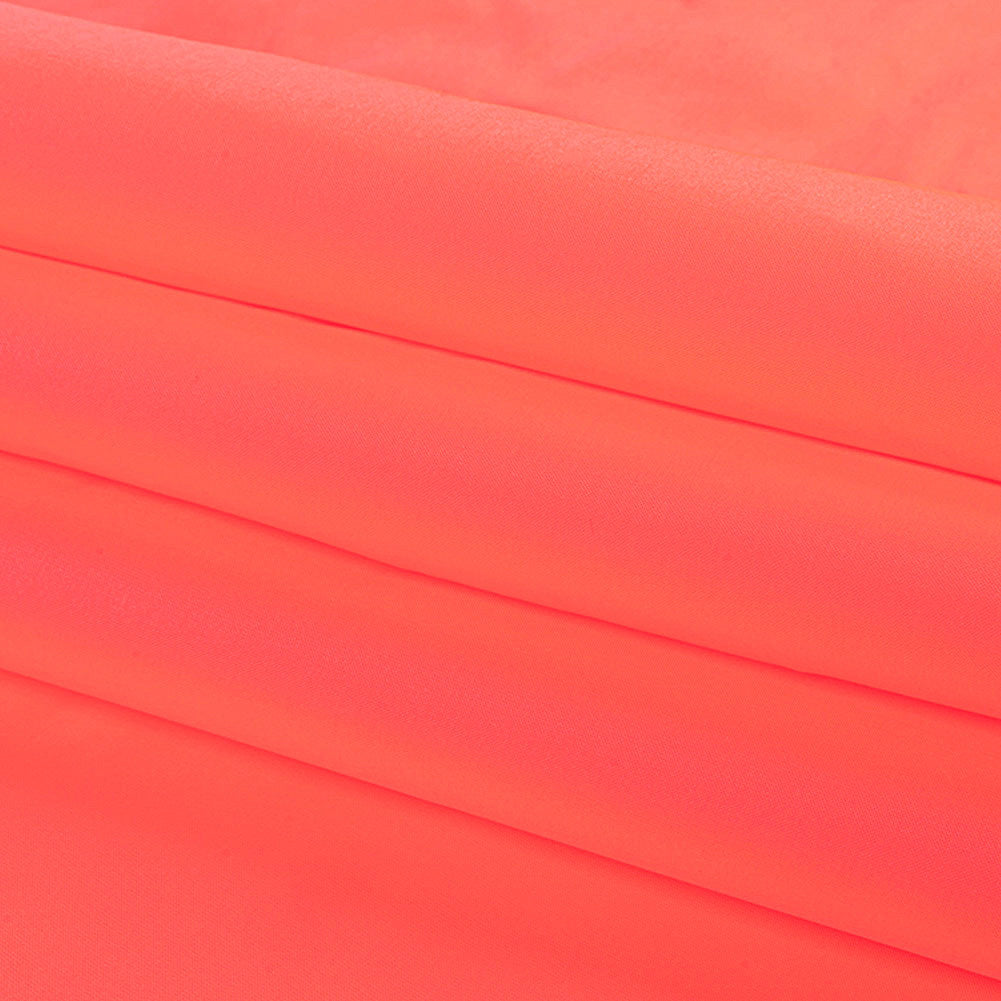 Polyester Taffeta - Plain Dyed Neon Coral - Bellamy Collection - Joann Fabrics