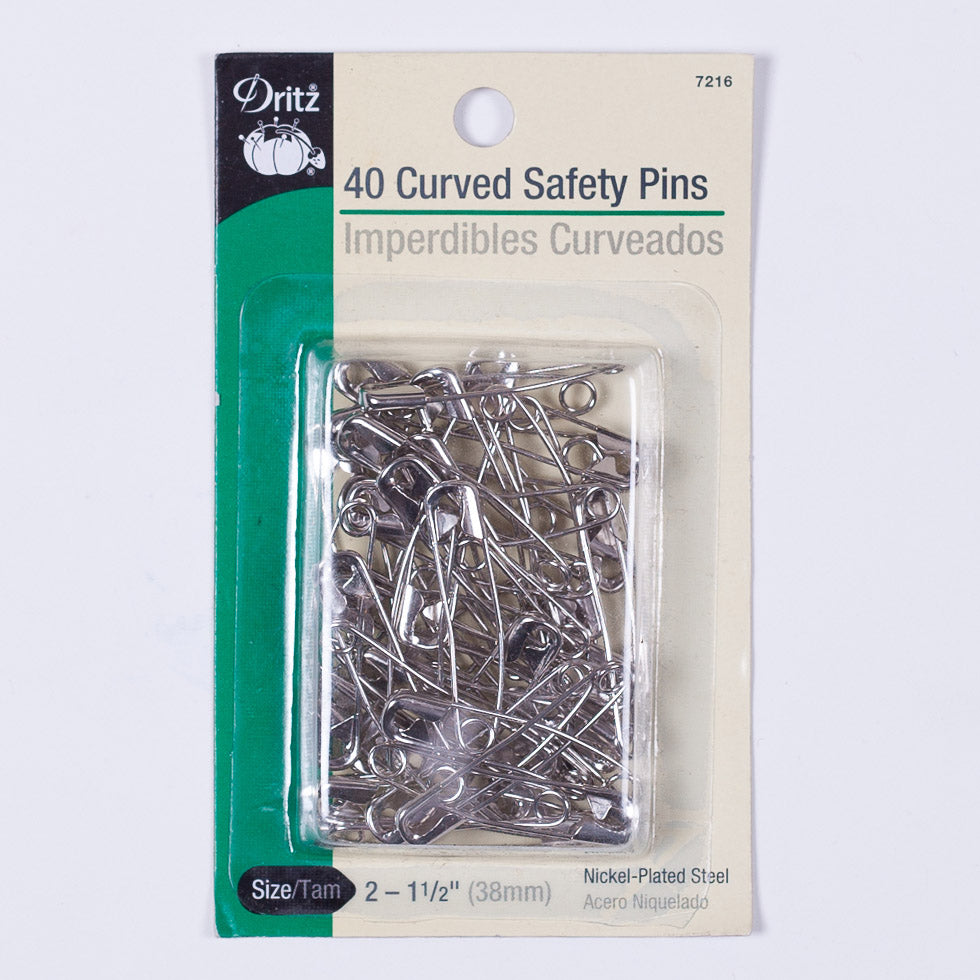 Dritz Curved Safety Pins - 40 Ct - Joann Fabrics