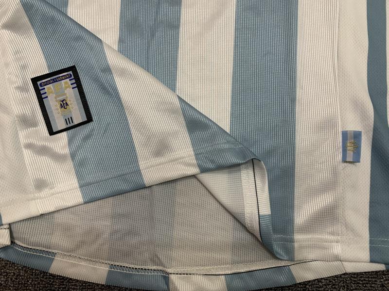 1998 Retro Argentina National Team Home Jersey 1:1 Thai Quality