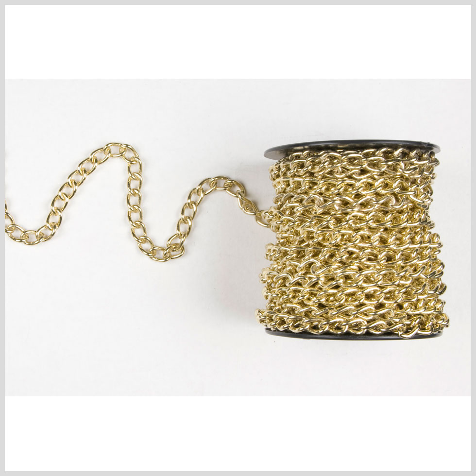 Gold Steel Chain - 9 mm - Joann Fabrics