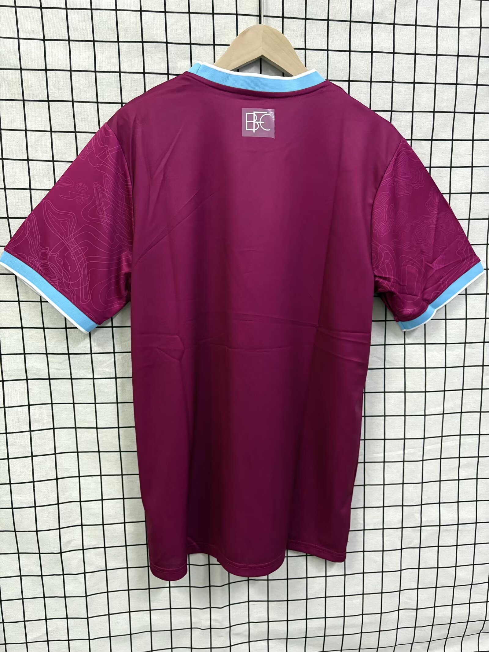 2025/2026 Burnley FC Home Football Jersey 1:1 Thai Quality