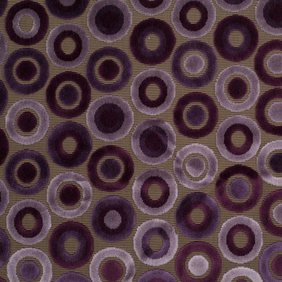 Purple Geometric Velvet - Joann Fabrics