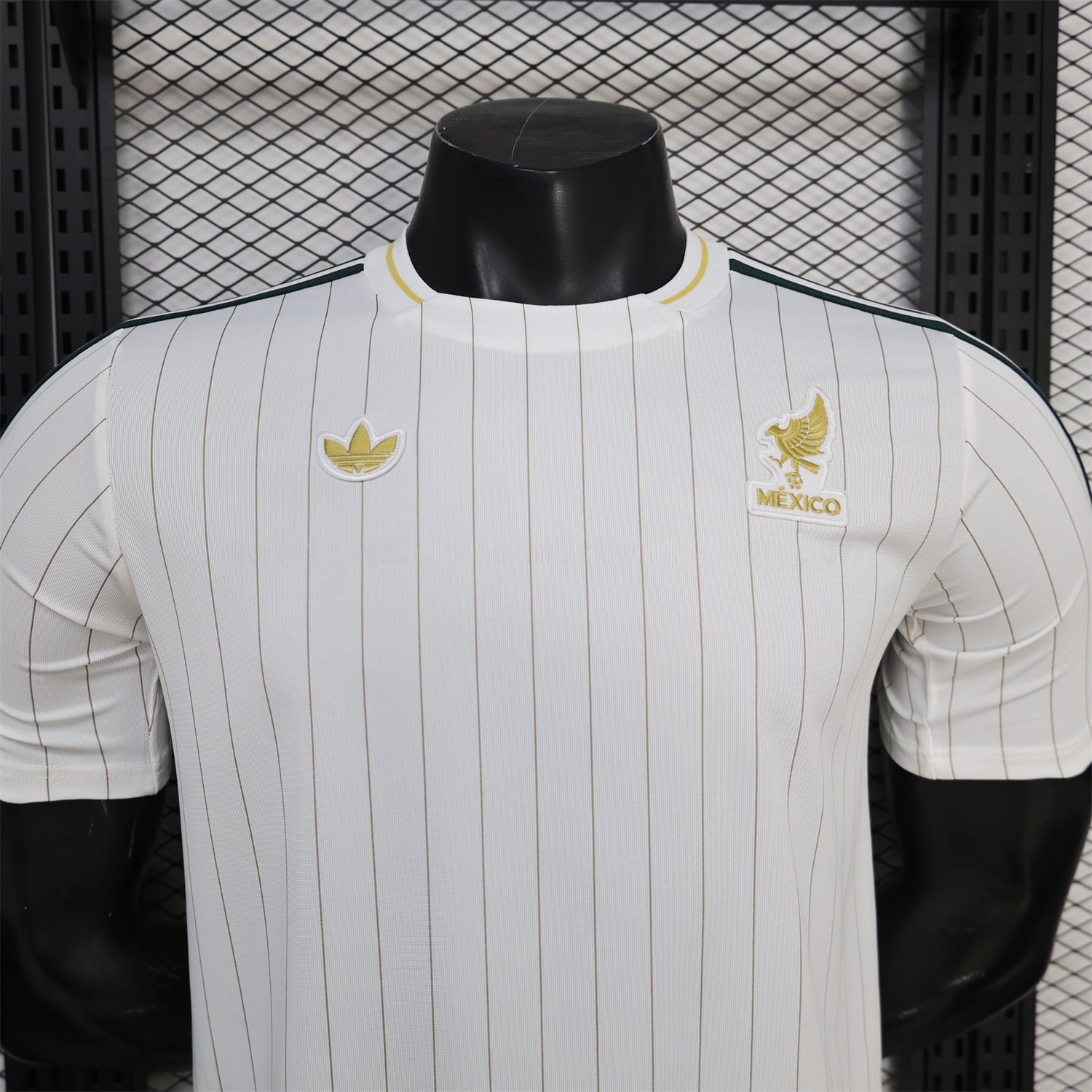 Mexico 2026 Terrace Icon Retro Casual Style White Jersey - Player Version - UnitedFutballJersey