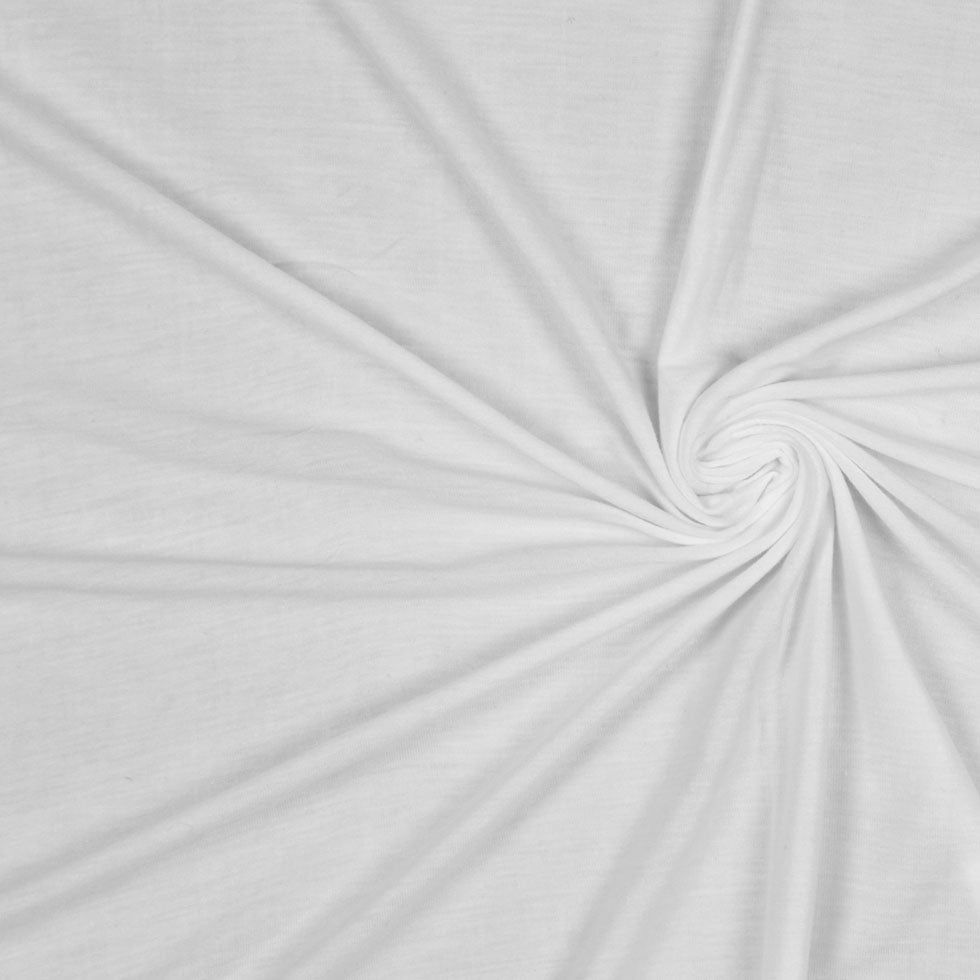Off-White Rayon and Silk Blended Jersey - Joann Fabrics