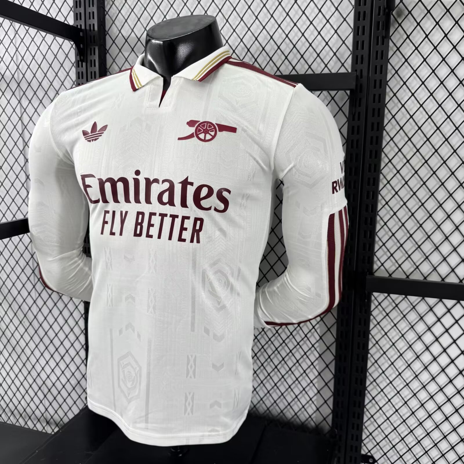 2025/2026 Long Sleeves Player Version Arsenal Third Away Football Shirt 1:1 Thai Quality