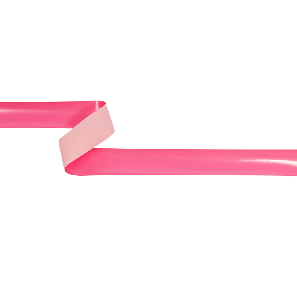 Italian Neon Pink Vinyl Ribbon - 0.8125