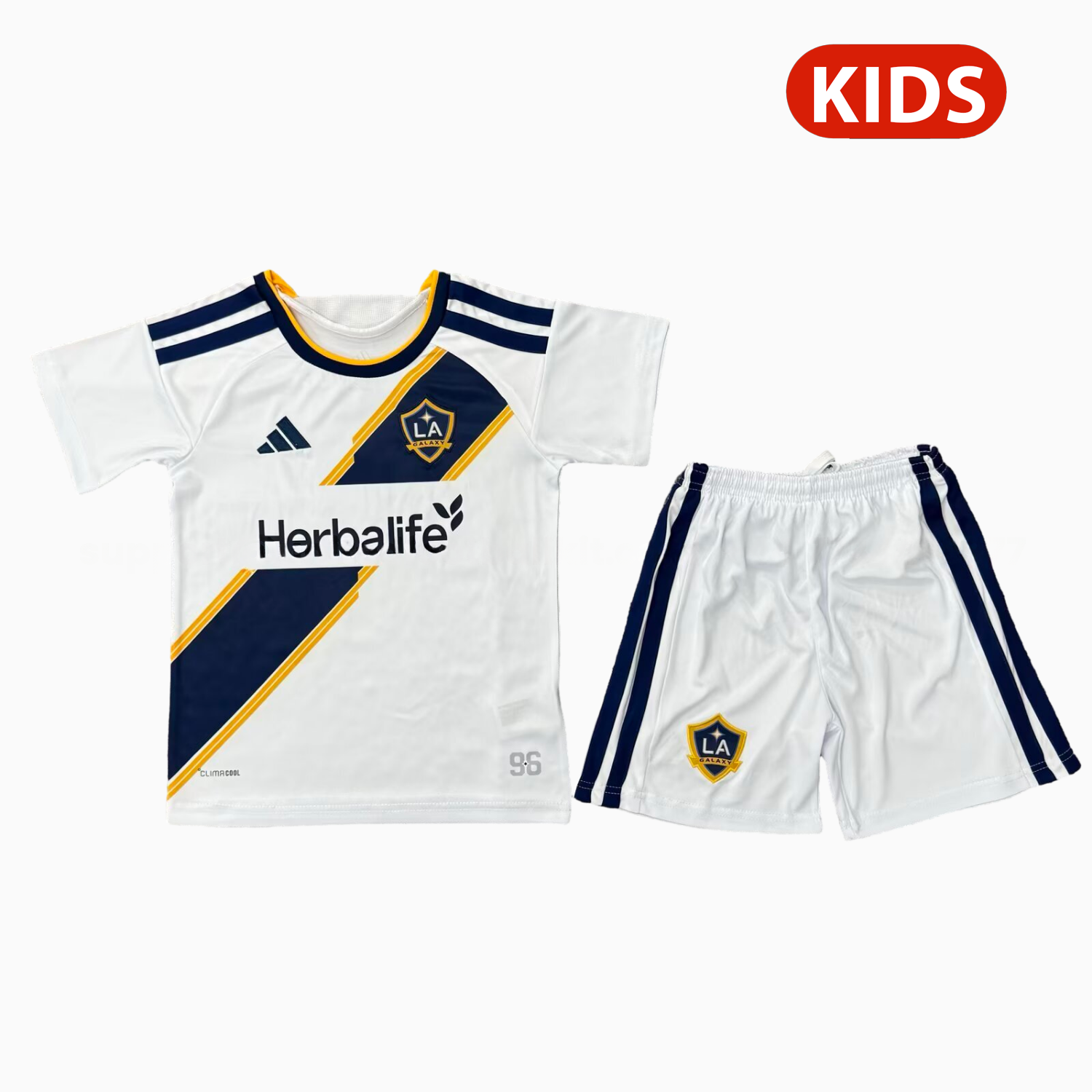 LA Galaxy 2026 Home Kids Kit - UnitedFutballJersey