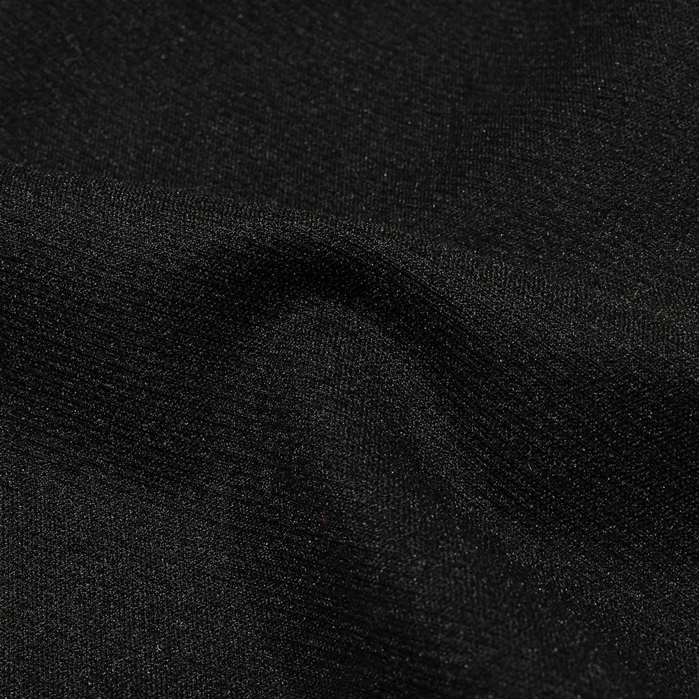 Balenciaga Italian Black Stretch Viscose and Nylon Cavalry Twill - Joann Fabrics