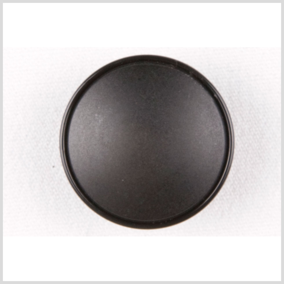 Plastic Shank Back Button - 36L/23mm - Matte Black Narrow Rim - Joann Fabrics