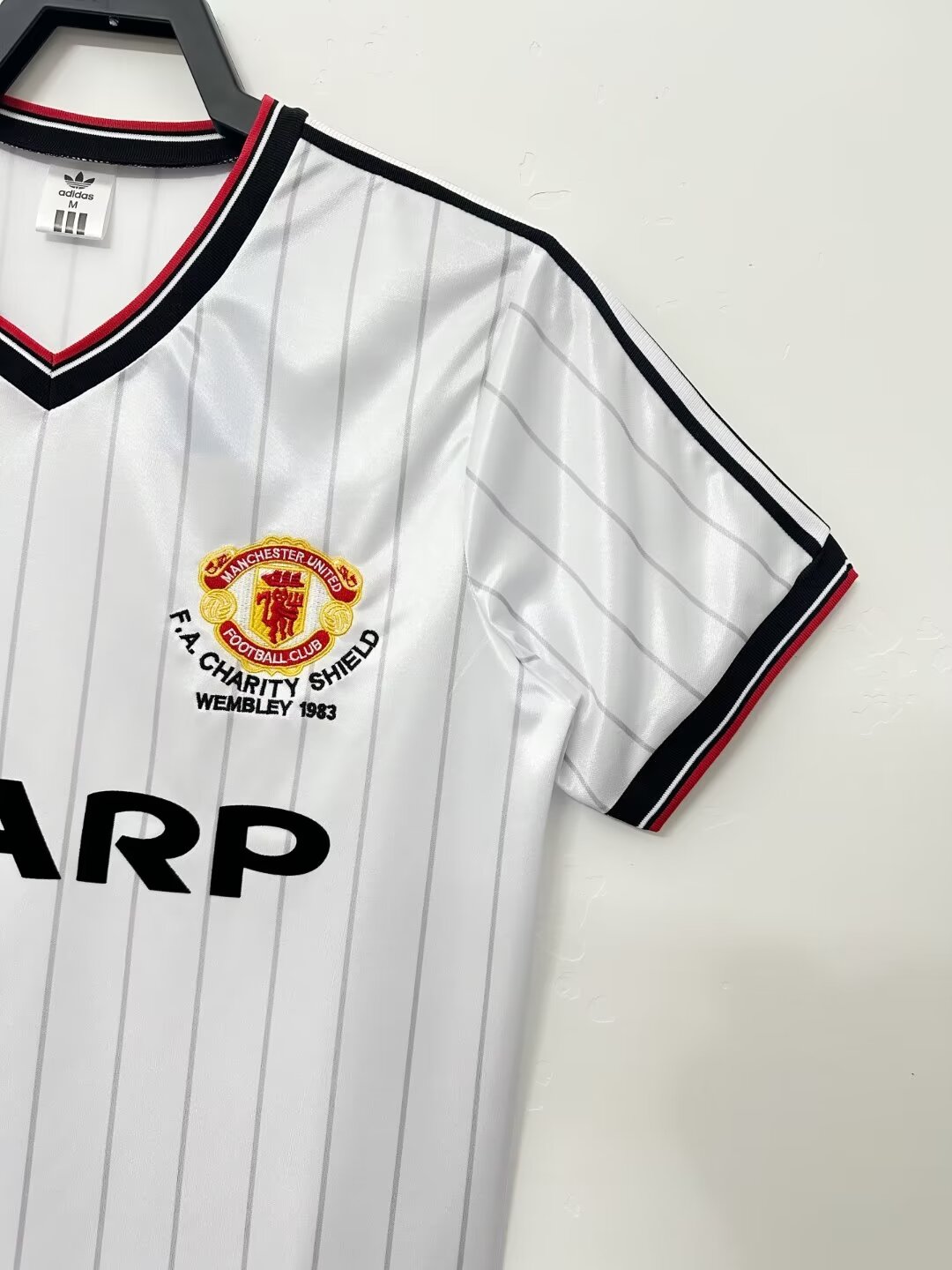 1983/1984 Retro Manchester United Away Football Shirt 1:1 Thai Quality